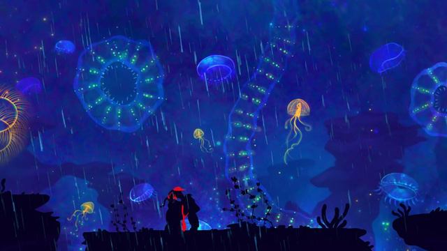 Not Donkey Kong Country • Cool & Calming Music + Rainstorm смотреть онлайн