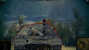 об 277 зоны пробития без голды!!!