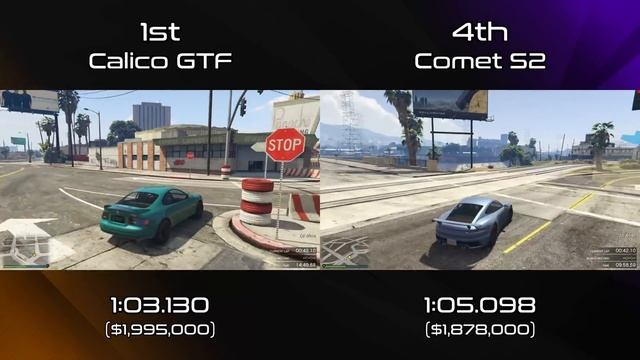 Fastest Tuners (Comet S2) - GTA 5 Best Fully Upgraded Cars Lap Time Countdown смотреть онлайн