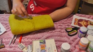 1 часть. Роспись валенка. Подготовка.