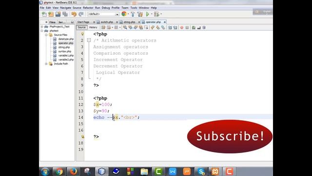 Php Bangla Tutorial Part 9 | Operator Arithmetic, Assignment ,Increment/Decrement ,Logical ,String смотреть онлайн