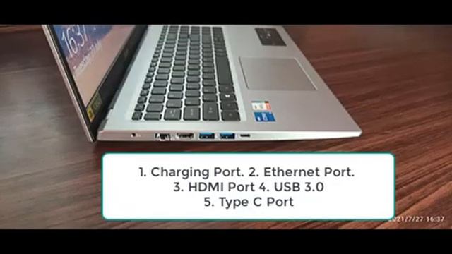 Unboxing ACER ASPIRE 5 A515-56 i5 11th Generation (512GB SSD) Intel Iris Xe Graphics смотреть онлайн