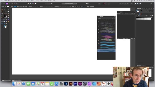 Make YOUR brushes come alive in Affinity Photo (pen tool brush strokes) смотреть онлайн