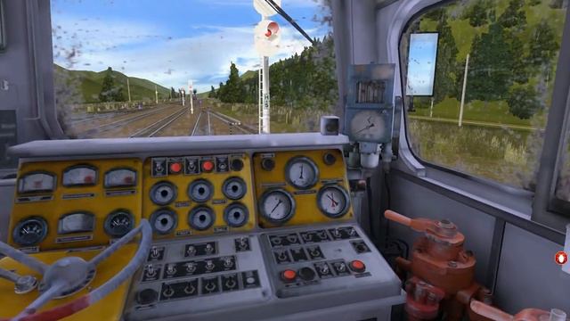 trs12 БАМст.Хани отправление с поездом4456т.двумя2ТЭ10М.wmv смотреть онлайн