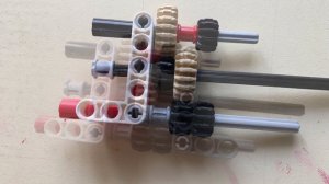 Как Легко и просто собрать коробку передач из Лего техник без муфт