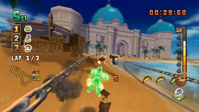 Donkey Kong: Barrel Blast (Wii Longplay, FULL GAME, No Commentary) смотреть онлайн