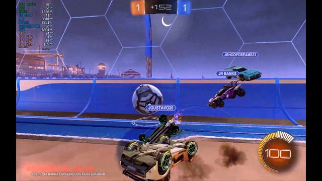 Rocket League Gtx750ti | i5 4460 8BG de ram смотреть онлайн