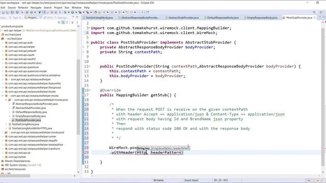 17. WireMock || Stubbing || POST Request. смотреть онлайн