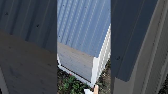 Дачный тувлет "Теремок". Размеры. смотреть онлайн