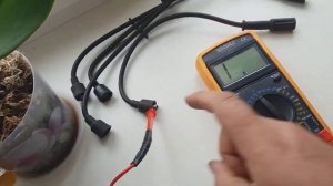 Как проверить высоковольтные провода, бронепровода, мультиметром.