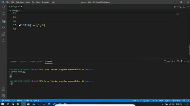 Python for beginners 45 : From And Import . смотреть онлайн
