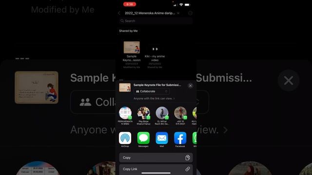 How to Generate Share Link File iCloud drive from iPhone (Tutorial Cikgu EL) смотреть онлайн
