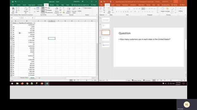 Export query from MS SQL Server Management Studio to Excel. Then Clean/Prep the data for Analysis. смотреть онлайн