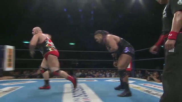 Michael Elgin Vs. EVIL (NJPW G1 Climax 27 - Tag 16)