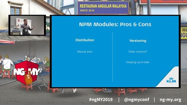 Large Scale Angular Applications | Tom & Mart | NG-MY 2019 смотреть онлайн