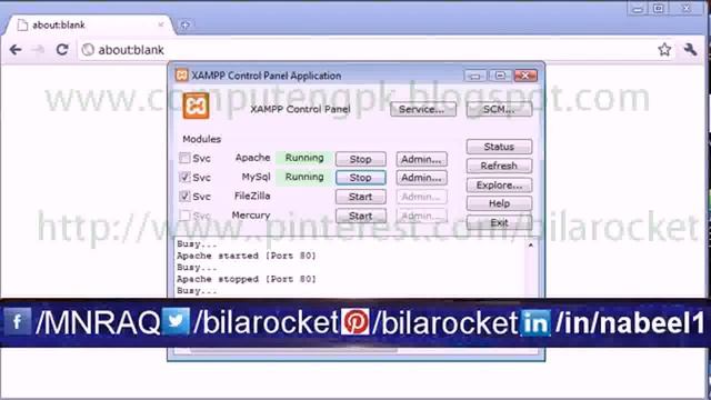 Beginner PHP Tutorial 3 Installing XAMPP Part 2 By MNRAQ смотреть онлайн