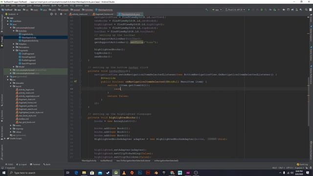 UI Template to Developed Android Application - Part 4 - Bottom Navigation View Click, Fragments смотреть онлайн