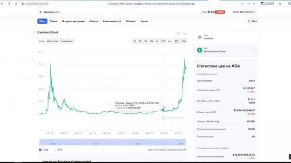 Cardano ADA ПОЧЕМУ ЭТО САМАЯ ОПАСНАЯ КРИПТОВАЛЮТА 2021 ГОДА!