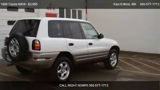 1998 Toyota RAV4 PW, PDL, A/C ,TILT 4X4 - for sale in Longview, WA 98632 смотреть онлайн