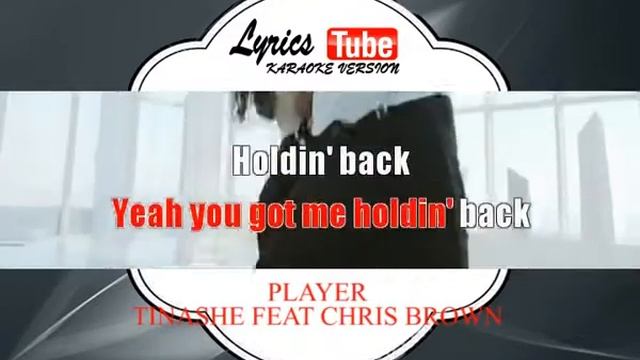 Karaoke Music TINASHE FEAT CHRIS BROWN - PLAYER | Official Karaoke Musik Video смотреть онлайн