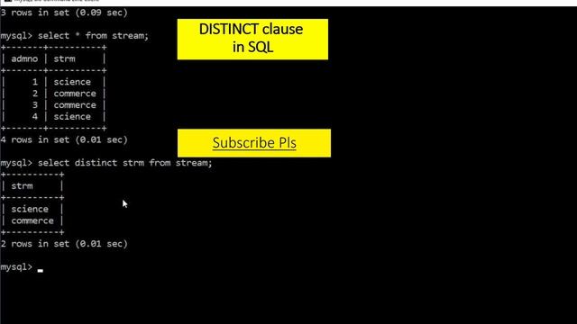 SQL distinct #sql #cs12 #sqltutorial #cbseboardexams2024 #mysql #cbseclass12 смотреть онлайн