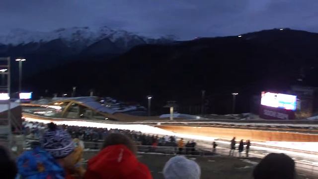 Зимняя олимпиада 2014 Сочи Санно-бобслейная трасса 3 смотреть онлайн