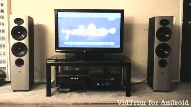 Athena AS-F2 Speakers Playing Metallica смотреть онлайн
