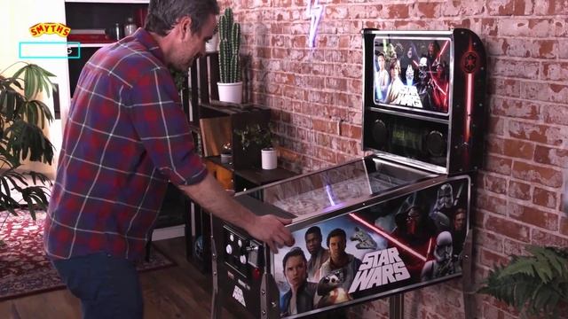 Arcade1Up Star Wars Pinball Machine with 10 Games - Smyths Toys смотреть онлайн