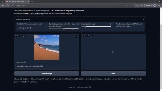 Real-ESRGAN Demo for Image Restoration and Upscaling - CS50P Final Project смотреть онлайн