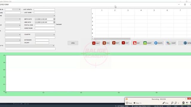 #17: Desain GUI EMPLOYEES FORM (PostgreSQL + Python GUI + Data Science) смотреть онлайн