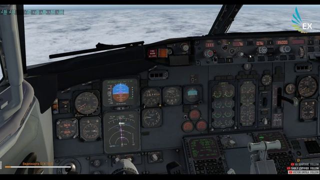 UUWW (ВНУКОВО) - UWKD (КАЗАНЬ) | B733 IXEG | X-PLANE 11 смотреть онлайн