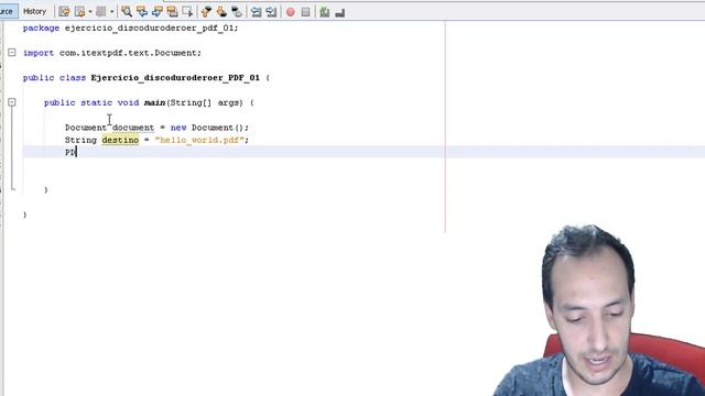 Ejercicios Java - PDF #1 - Crear un PDF con IText 5 смотреть онлайн