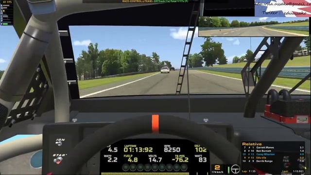 Nascar to road Watkins Glen International NascarMonster Energy Cup Chevrolet Camaro Zl1,open set up смотреть онлайн