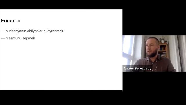Aleksey Berezovoy - Müxtəlif platformalar üzrə kontentin yayılması смотреть онлайн