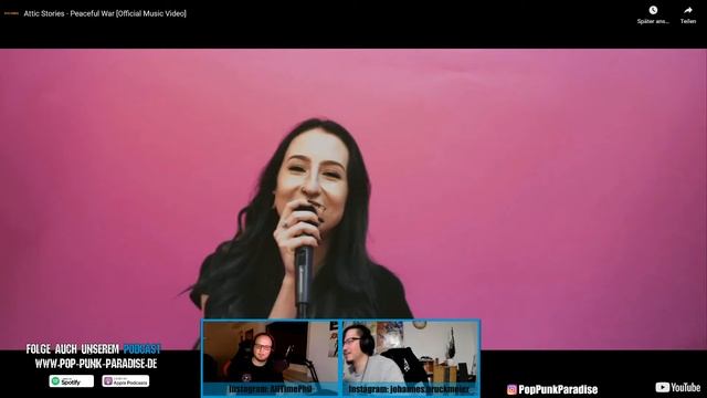 REACT // Attic Stories - Peaceful War // Hansy & Phil #15 смотреть онлайн