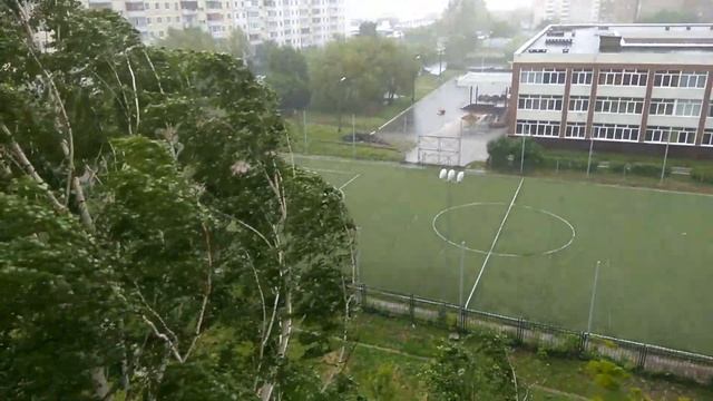 Пермь, ливень, 15.07.2017, Декабристов смотреть онлайн