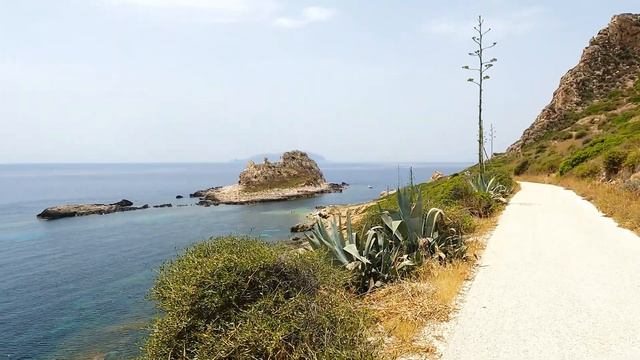 LEVANZO Island, SICILY, Italy walking tour in 4k смотреть онлайн