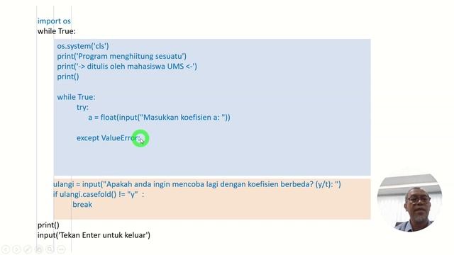 Python: Validation Input Data Using While Try Except смотреть онлайн