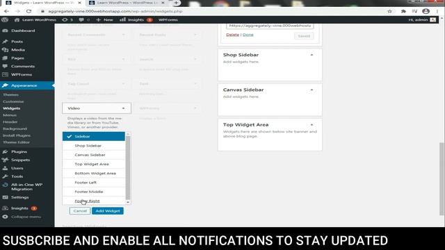 How To Add Widgets In WordPress | WordPress Widgets | Urdu/Hindi | Syed Haseeb Abbas смотреть онлайн