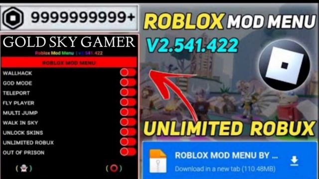 ROBLOX mod // Roblox Mod 2022 | Roblox Mod (Unlimited Robux, God Mode, Unlocked Skins) смотреть онлайн