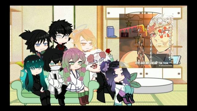 hashiras react to tanjiro kamado..! (part 1/?)... смотреть онлайн