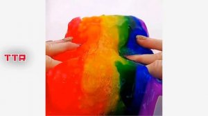 Удовлетворяющая слизь ASMR | Расслабляющее видео слизи #36 - хрустящие слаймы