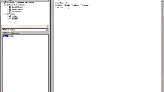 Excel VBA 2016 Complete Tutorial for Beginners | Part 6 - Writing first VBA Macro смотреть онлайн