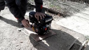 Заводим LIFAN 168-F2 -пробный пуск.