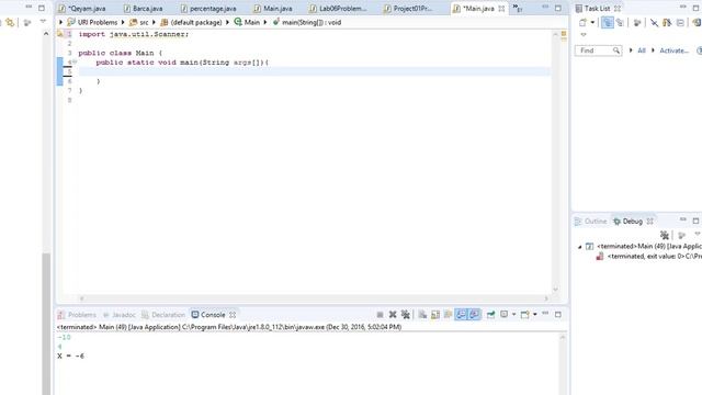 URI Online Judge Solutions in Java - Problem 1001 смотреть онлайн