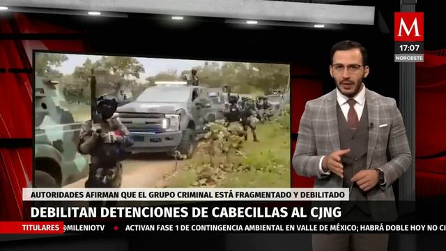 CJNG, fragmentado y debilitado tras detención de cabecillas смотреть онлайн