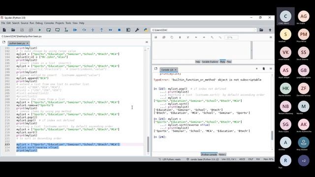 Big Data Online Class Day 31 (Python Class 3) смотреть онлайн