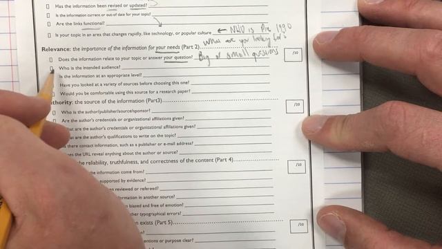 CRAAP Test Annotation смотреть онлайн