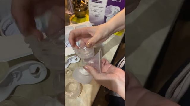Как разобрать/собрать молокоотсос Philips Avent comfort #молокоотсос #avent смотреть онлайн