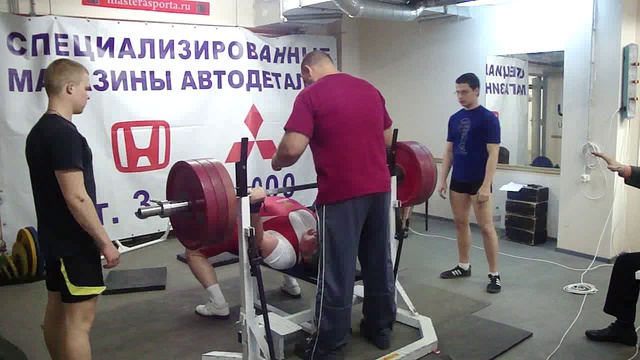 Кубок Спортстудии. Жим лежа 175 кг